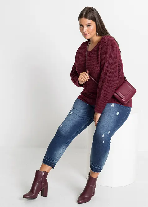 Grobstrick-Pullover, bonprix