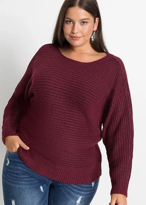 Grobstrick-Pullover, bonprix