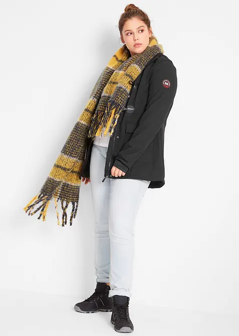 wasserabweisende Duffle-Jacke aus Softshell, bonprix