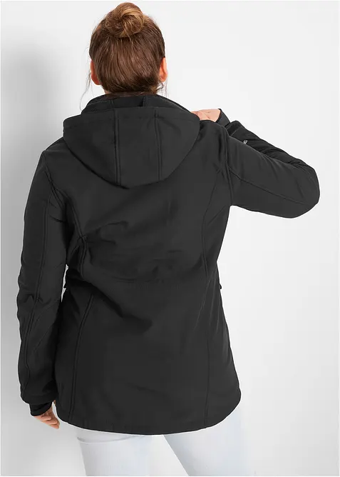 wasserabweisende Duffle-Jacke aus Softshell, bonprix