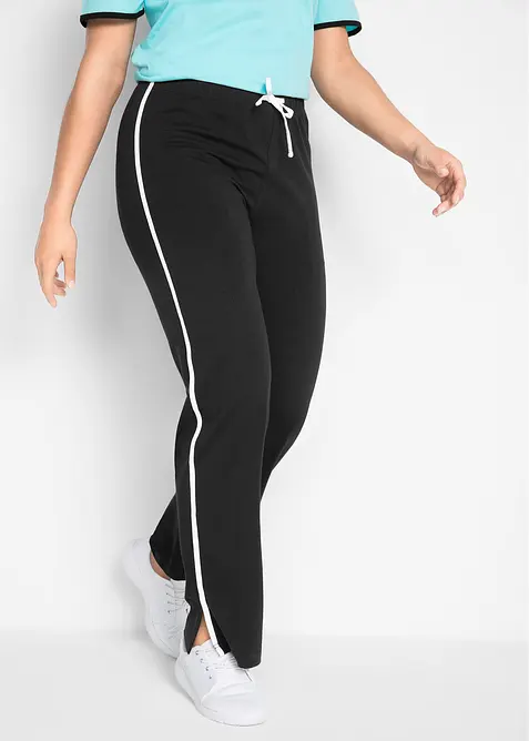 Jersey-Hose aus Baumwolle mit Stretch (2er Pack), bonprix