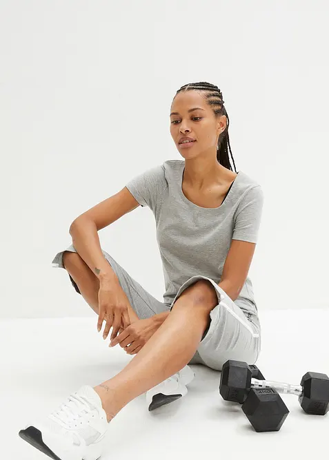 Lot de 2 corsaires en coton extensible, bonprix