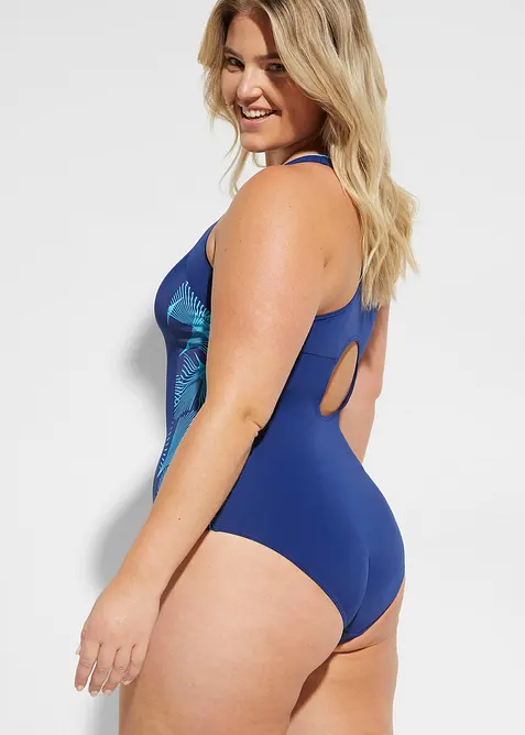 Maillot 1 pièce sportif avec empiècements sur les côtés, bonprix