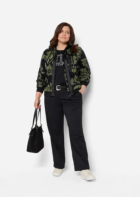 Gilet en molleton de coton mélangé, bonprix