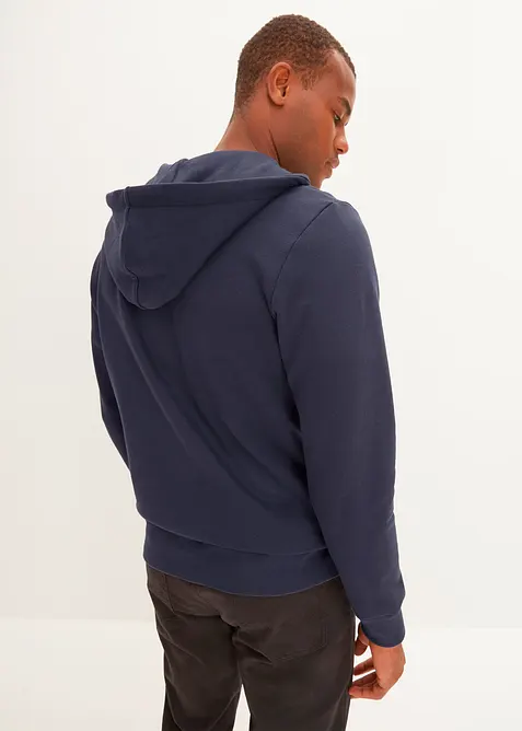 Innen weich angeraute Kapuzen-Sweatjacke, bonprix