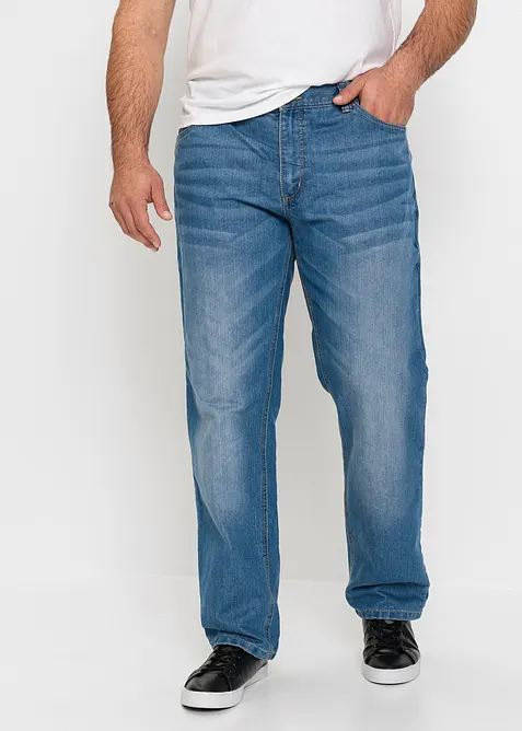 Regular Fit Stretch-Jeans, Straight, bonprix