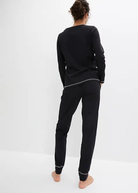 Pyjama aus reiner Baumwolle, bonprix