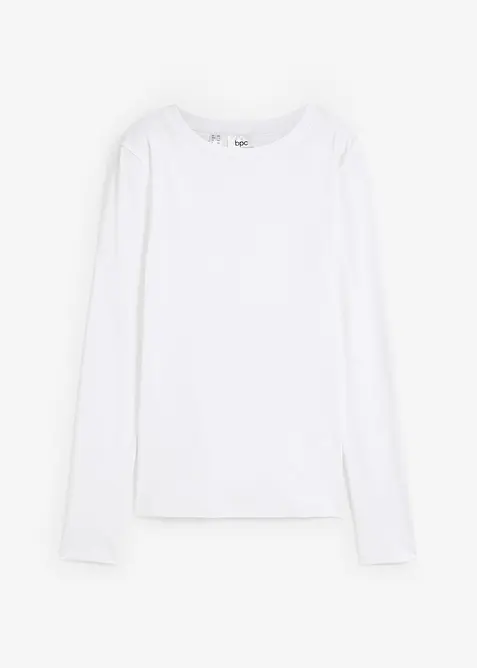 T-shirt manches longues 100% coton, bonprix