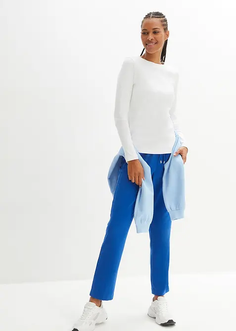 T-shirt manches longues 100% coton, bonprix