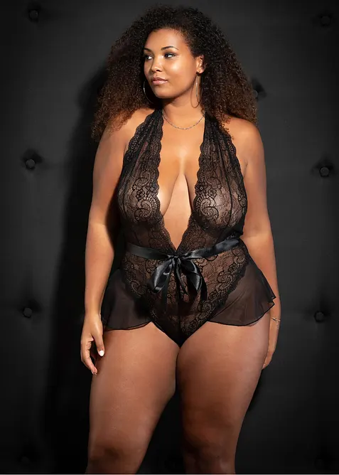 Body ouvert en dentelle, bonprix