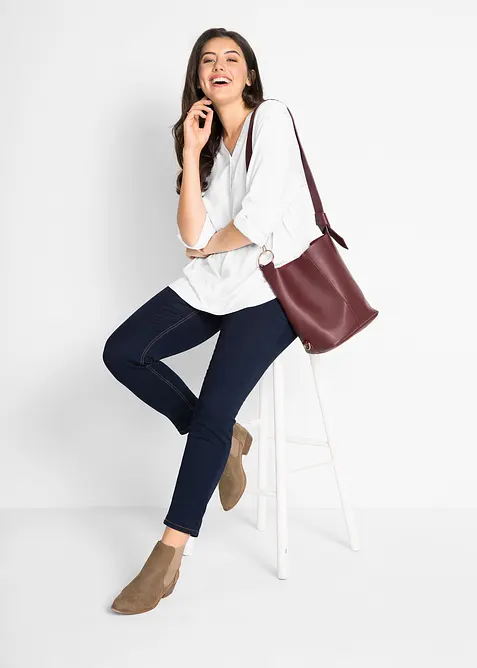 Tunikabluse aus softer Viskose, bonprix