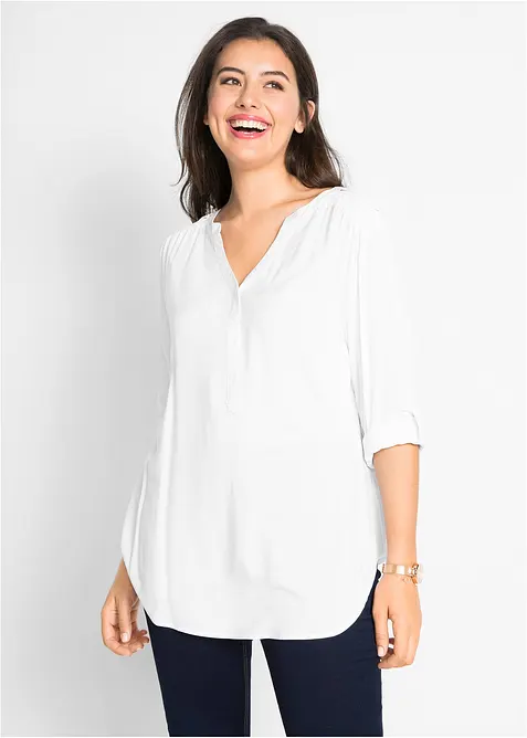 Tunikabluse aus softer Viskose, bonprix