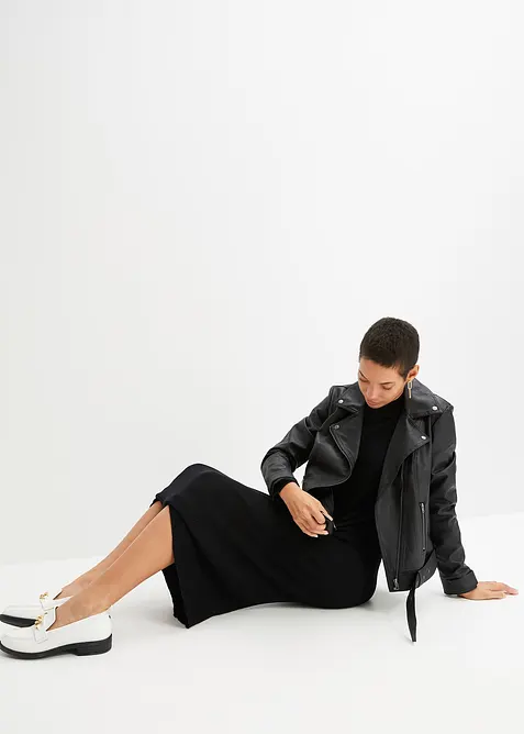 Oversize Biker-Jacke, bonprix