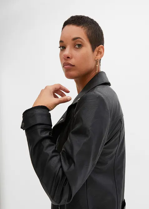 Oversize Biker-Jacke, bonprix