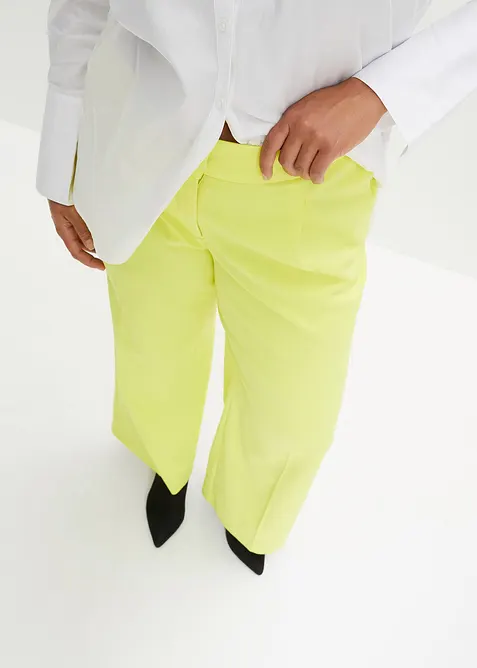 Pantalon &agrave; jambes larges, bonprix