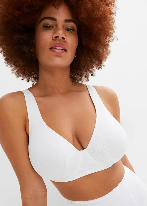 Soutien-gorge minimiseur &agrave; bretelles rembourr&eacute;es, bonprix
