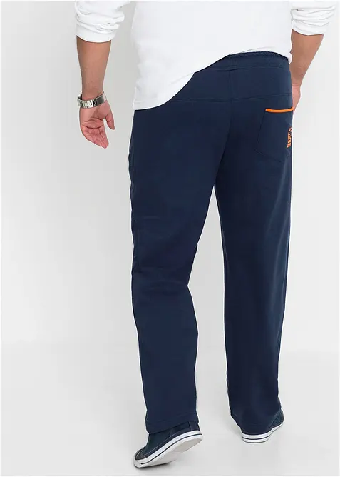 Pantalon de jogging en coton avec poches zippées pratiques, bonprix