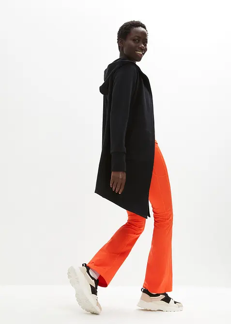 Gilet long en molleton, bonprix