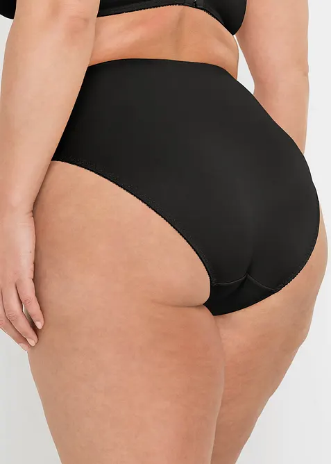 Maxislip mit Spitze (2er Pack), bonprix