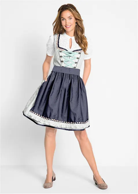 Blouse de Dirndl en broderie anglaise, bonprix