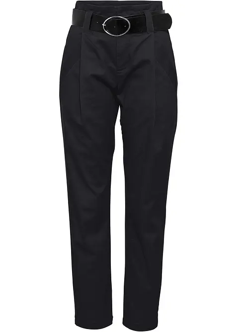 Pantalon à pinces en coton, bonprix