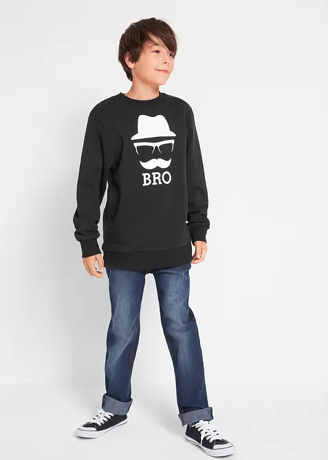 Sweatshirt aus reiner Bio-Baumwolle, bonprix