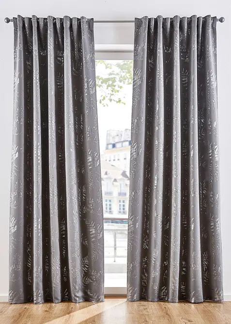 Rideau occultant à imprimé brillant (1 pce.), bonprix