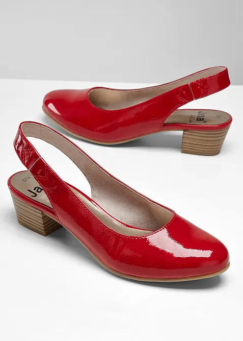 Jana Komfort-Slingpumps in bequemer Weite, Jana