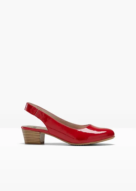 Jana Komfort-Slingpumps in bequemer Weite, Jana