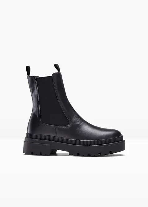 Chelsea-Boots mit Profilsohle, bonprix