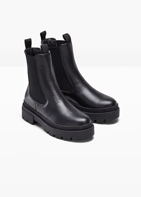 Chelsea-Boots mit Profilsohle, bonprix