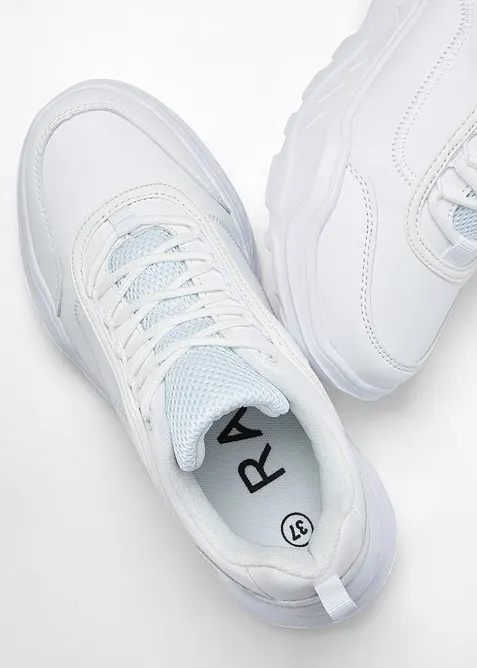 Sneakers à semelle légère et épaisse, bonprix