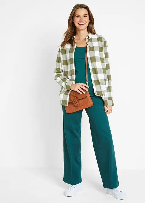 Figurbetontes Langarmshirt, bonprix