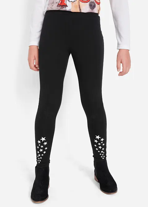 Leggings aus elastischem Bio-Baumwoll-Mix, bonprix