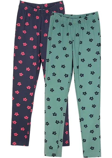 Lot de 2 leggings, bonprix