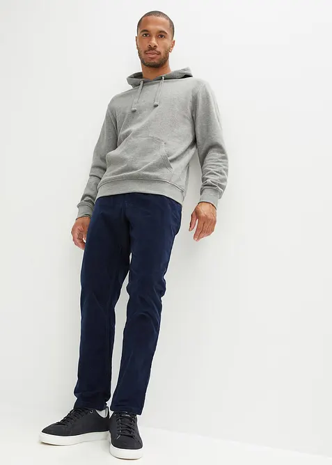 Pantalon jogger Regular en velours c&ocirc;tel&eacute;, droit, bonprix