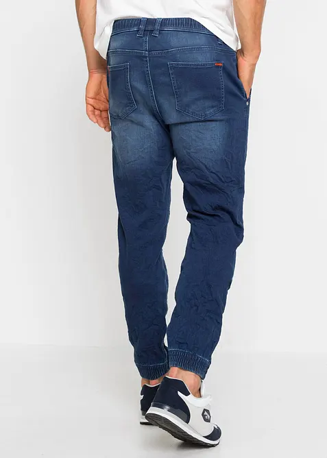 Regular Fit Jeans-Jogger mit Komfortbund, Straight, bonprix