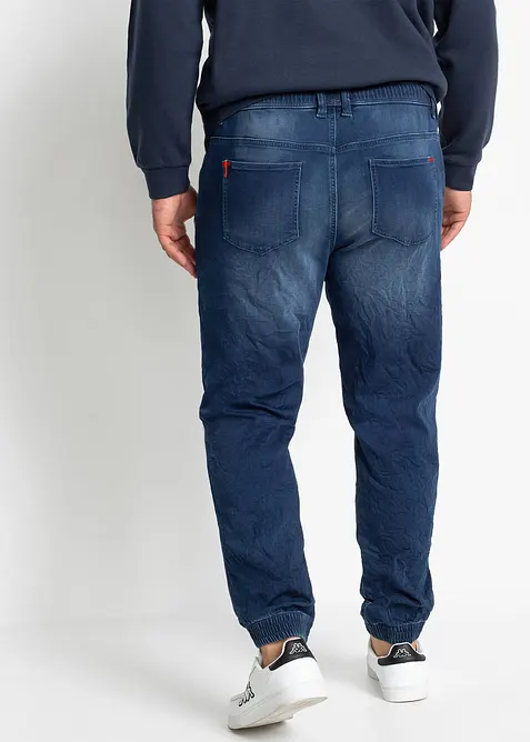 Regular Fit Jeans-Jogger mit Komfortbund, Straight, bonprix