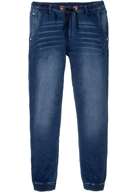 Regular Fit Jeans-Jogger mit Komfortbund, Straight, bonprix