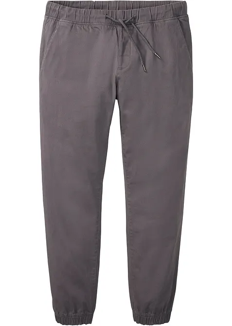 Relaxed Fit Chino-Stretch-Schlupfhose, Straight, bonprix