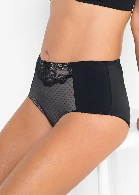 Slip sculptant avec dentelle, bonprix