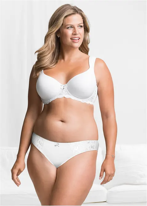 Soutien-gorge &agrave; coques et bretelles rembourr&eacute;es, bonprix