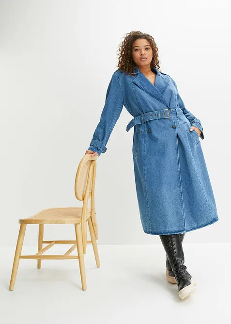 Denim Trenchcoat, bonprix