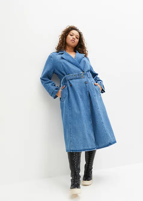 Denim Trenchcoat, bonprix