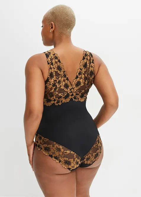 Body sans armatures à dentelle florale, bonprix