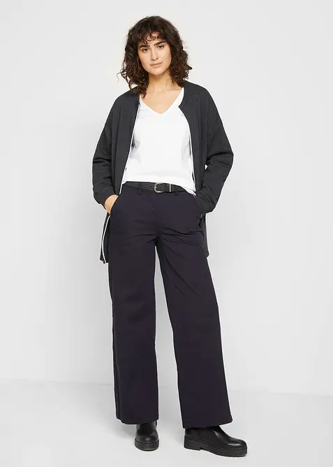 Langarmshirt mit reiner Bio-Baumwolle, bonprix