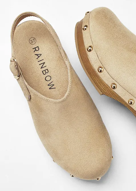 Pantoletten mit Riemchen, bonprix