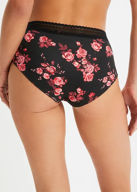 Maxipanty mit Bio-Baumwolle (4er Pack), bonprix