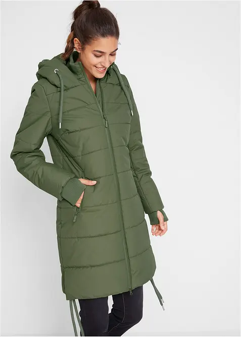 Longue doudoune outdoor, déperlante, bonprix