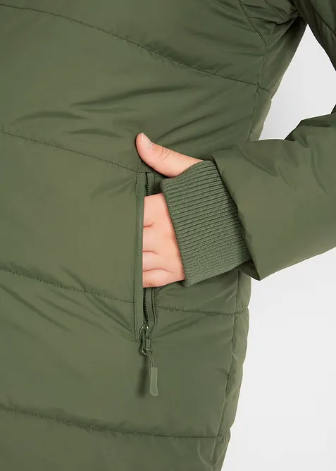 Longue doudoune outdoor, déperlante, bonprix